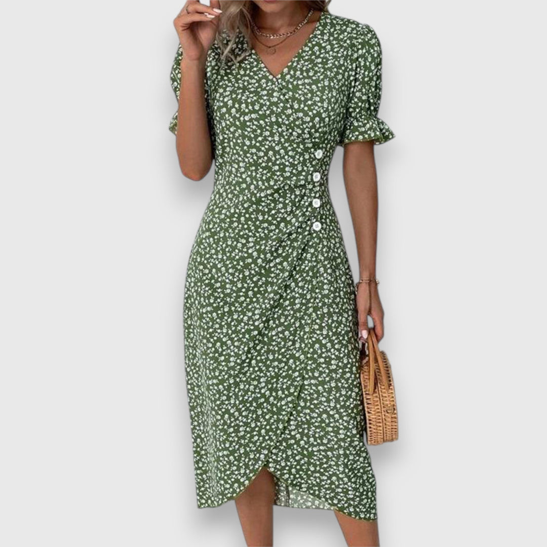 Tessina – Abito Floreale Elegante