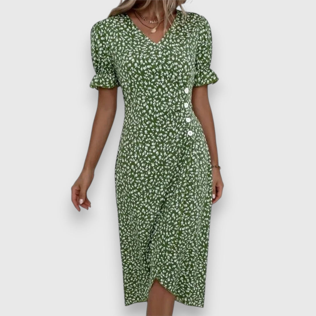 Tessina – Abito Floreale Elegante