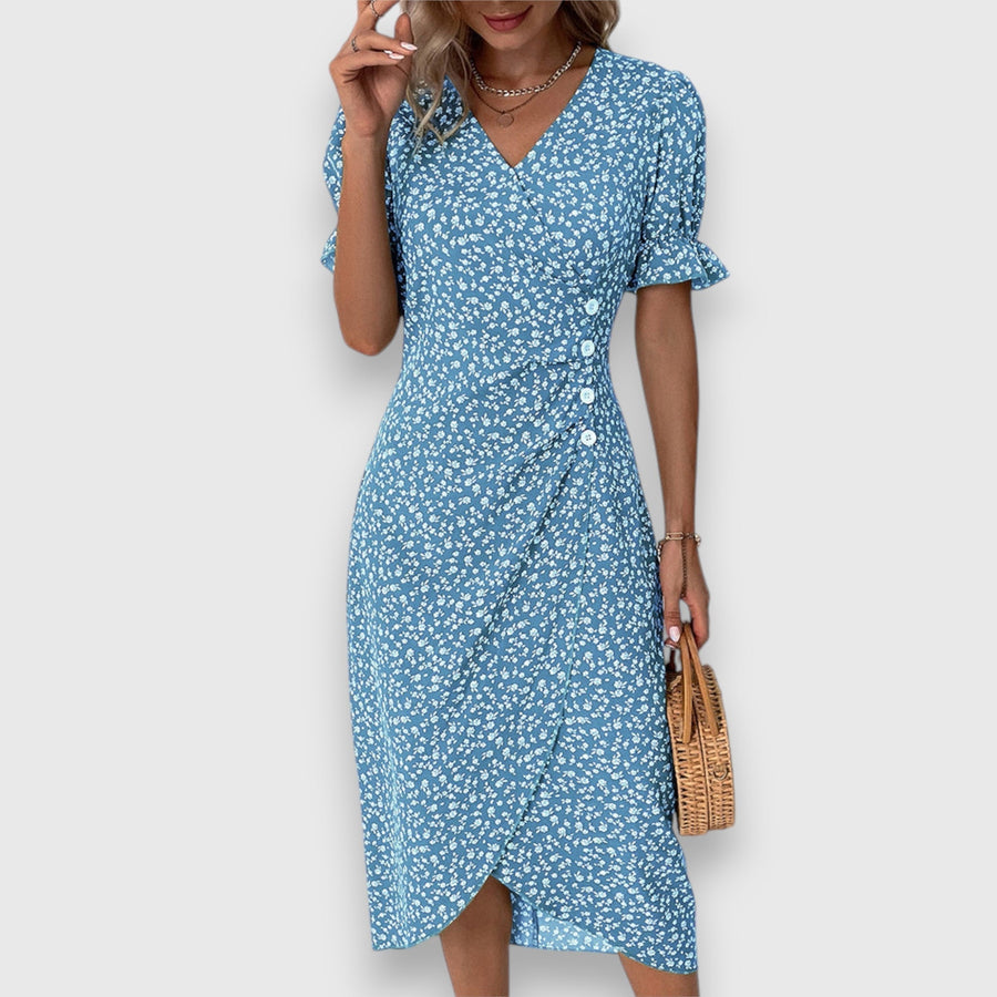 Tessina – Abito Floreale Elegante