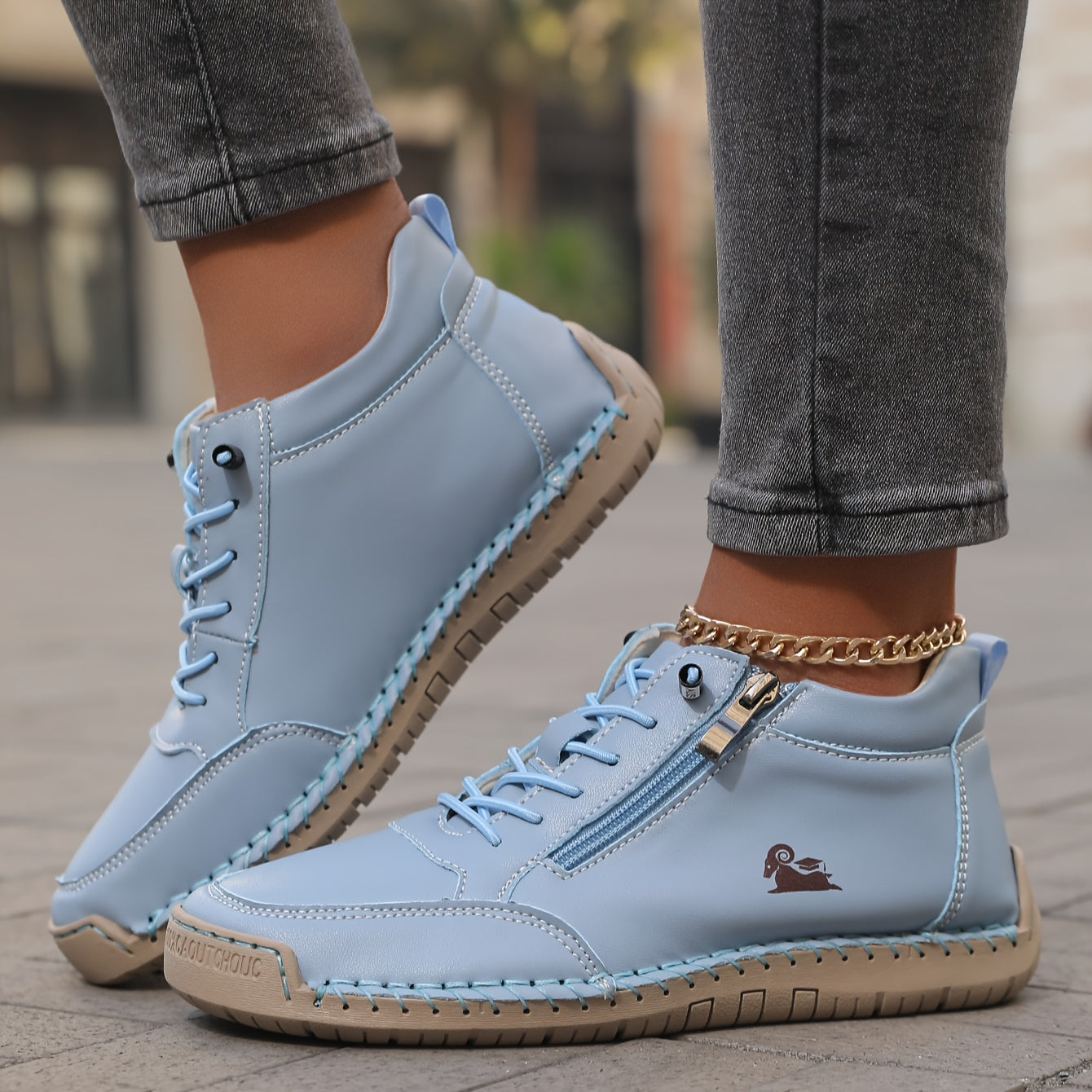 Flora Scarpe Ortopediche Comode con Cerniera