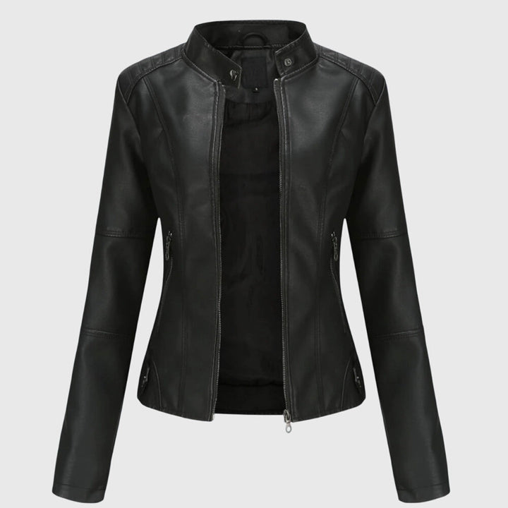 Giorgina™ - Giacca di Pelle Elegante per Donne