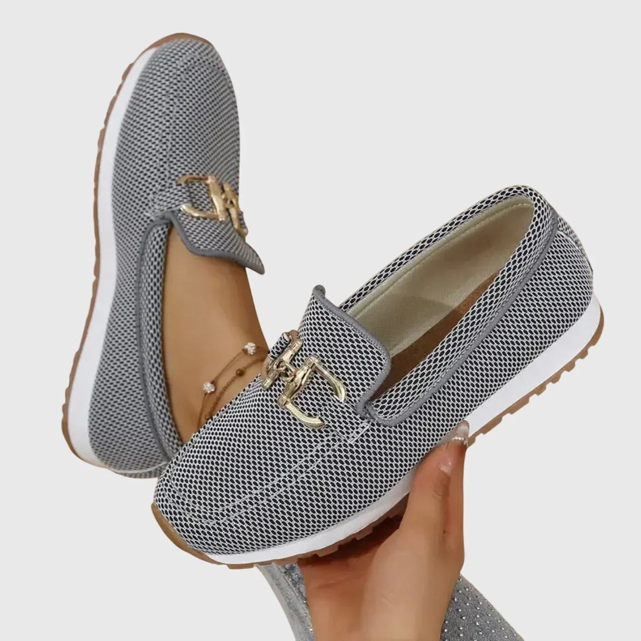 Chiara | Sneakers tipo mocassino.