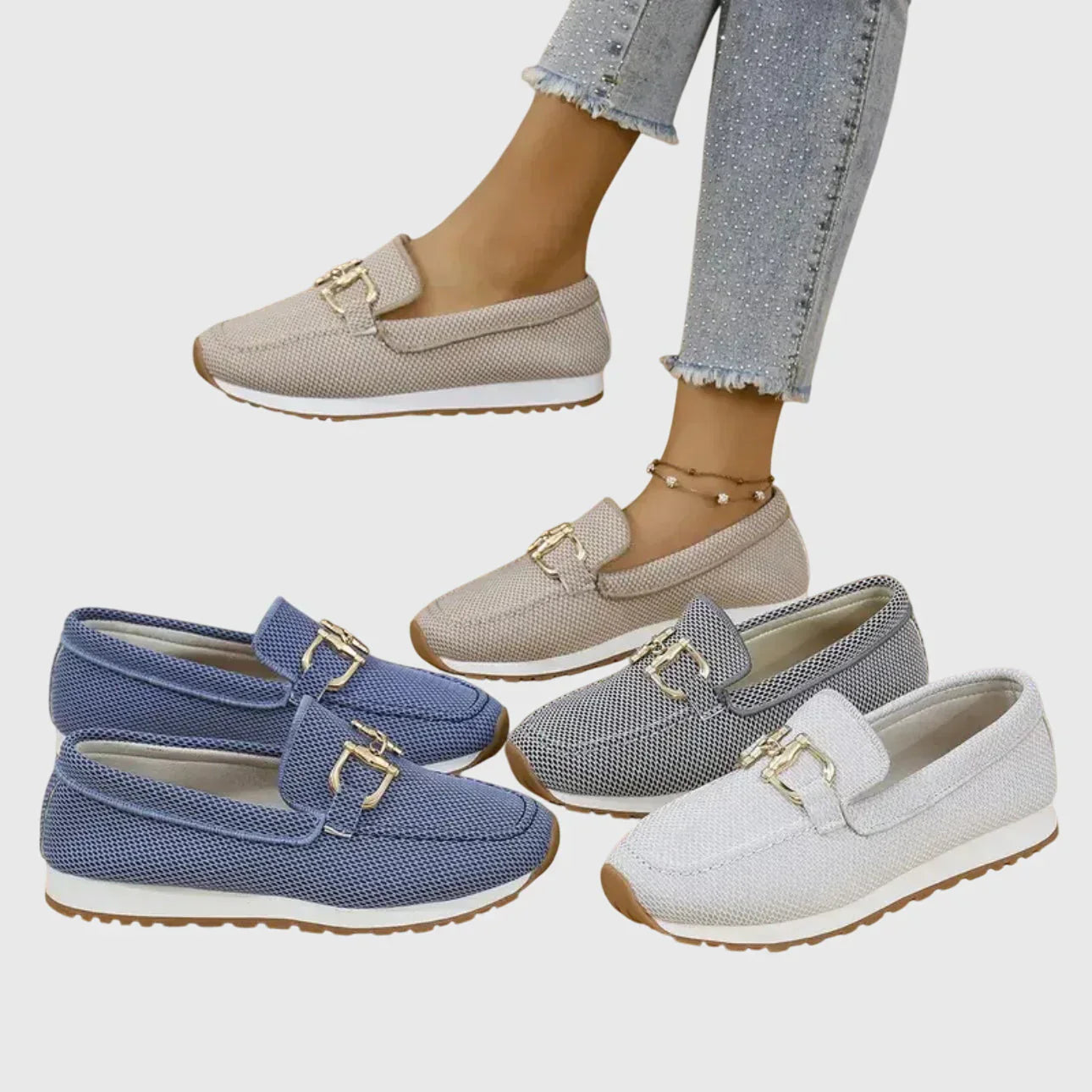 Chiara | Sneakers tipo mocassino.