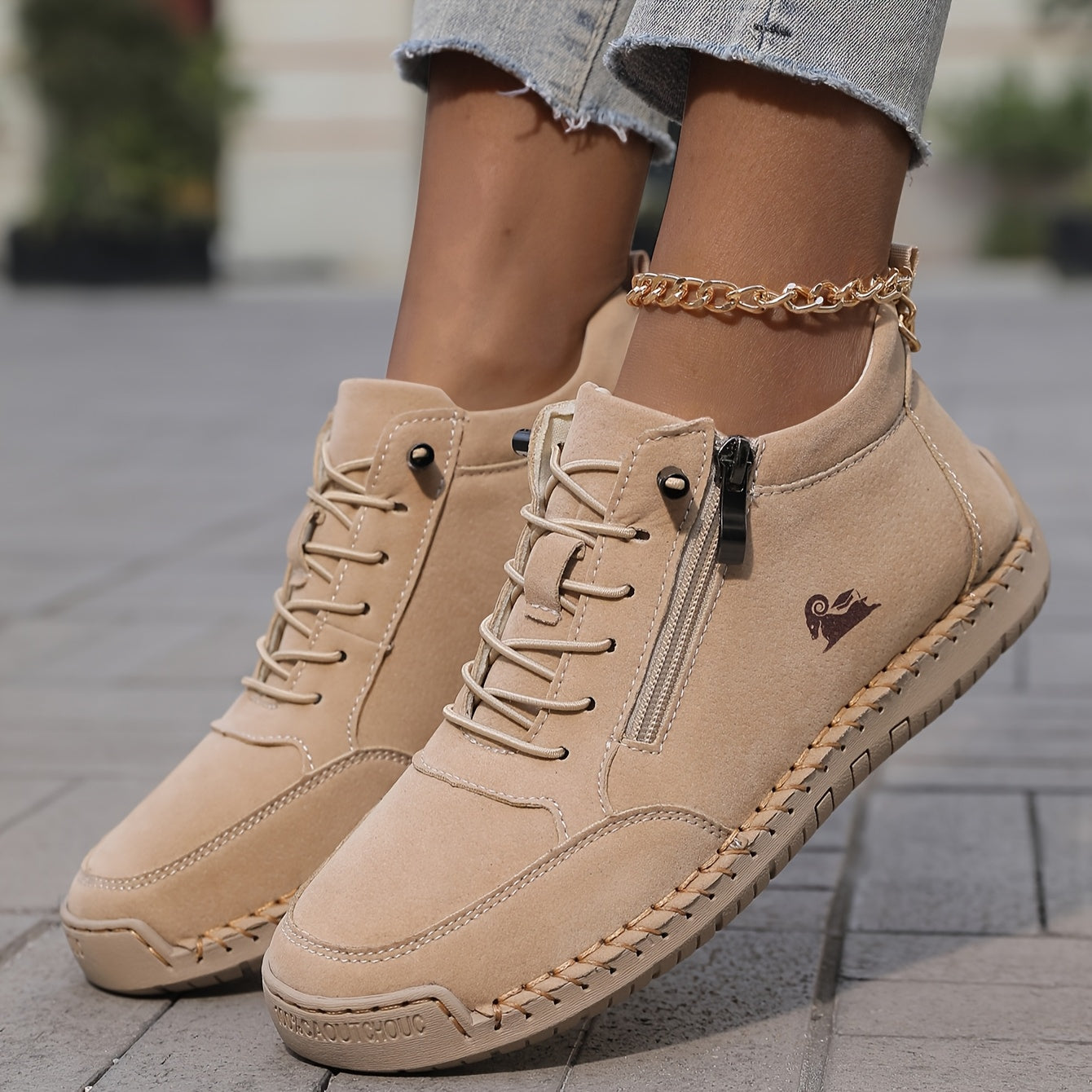 Flora Scarpe Ortopediche Comode con Cerniera