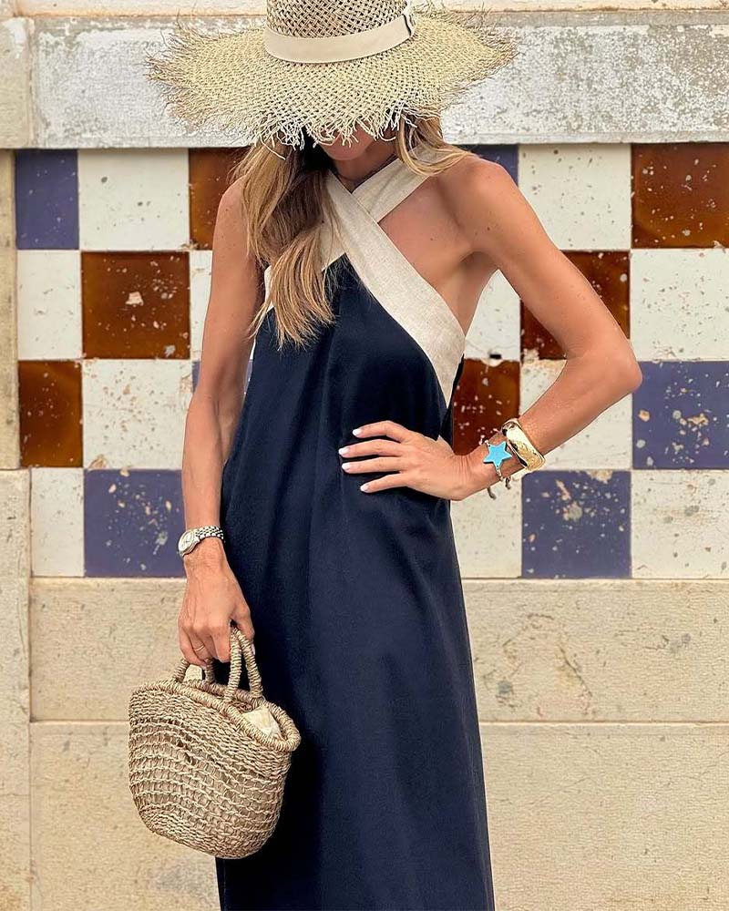 Morven | Abito Maxi Incrociato