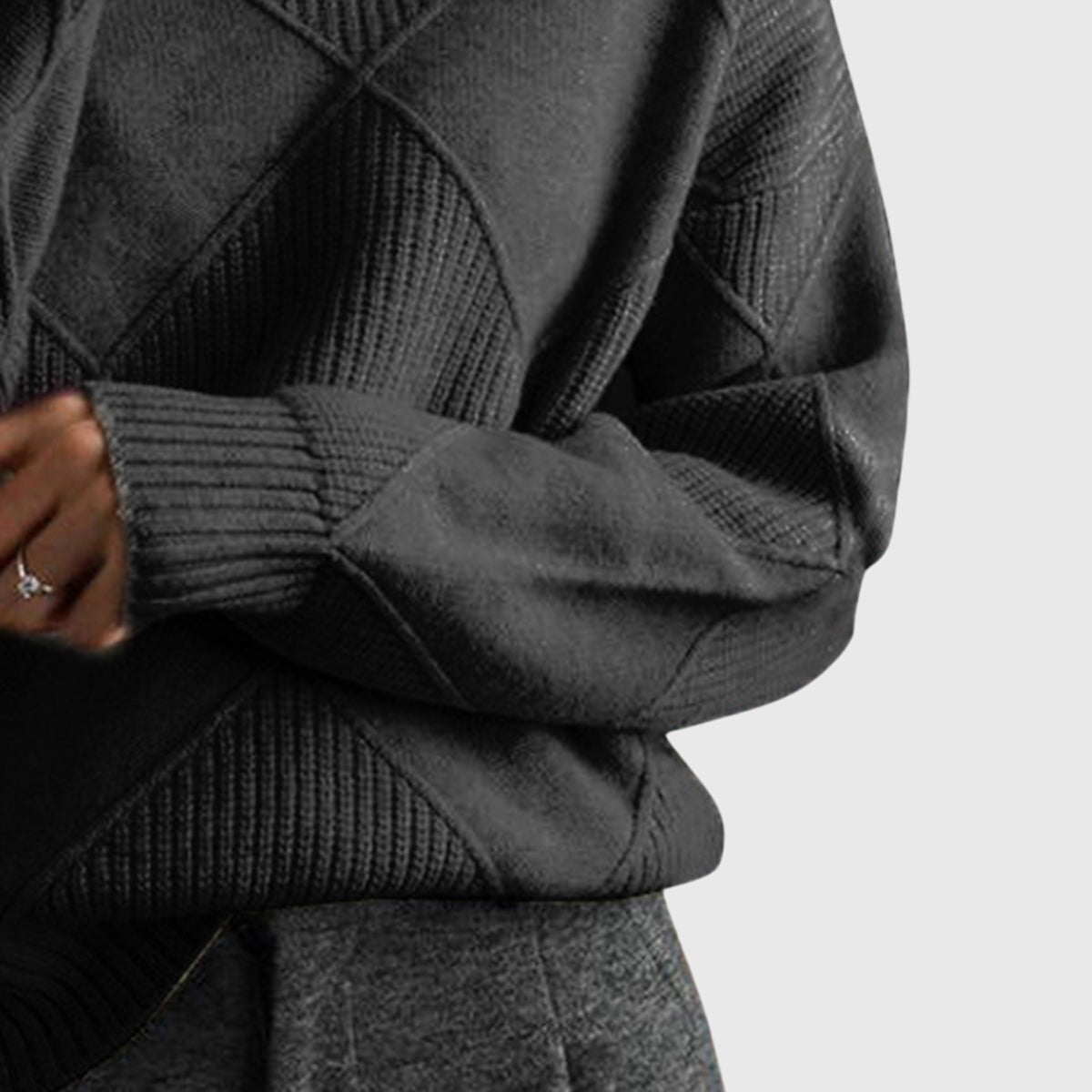 Angela™ - Maglione a Collo Alto