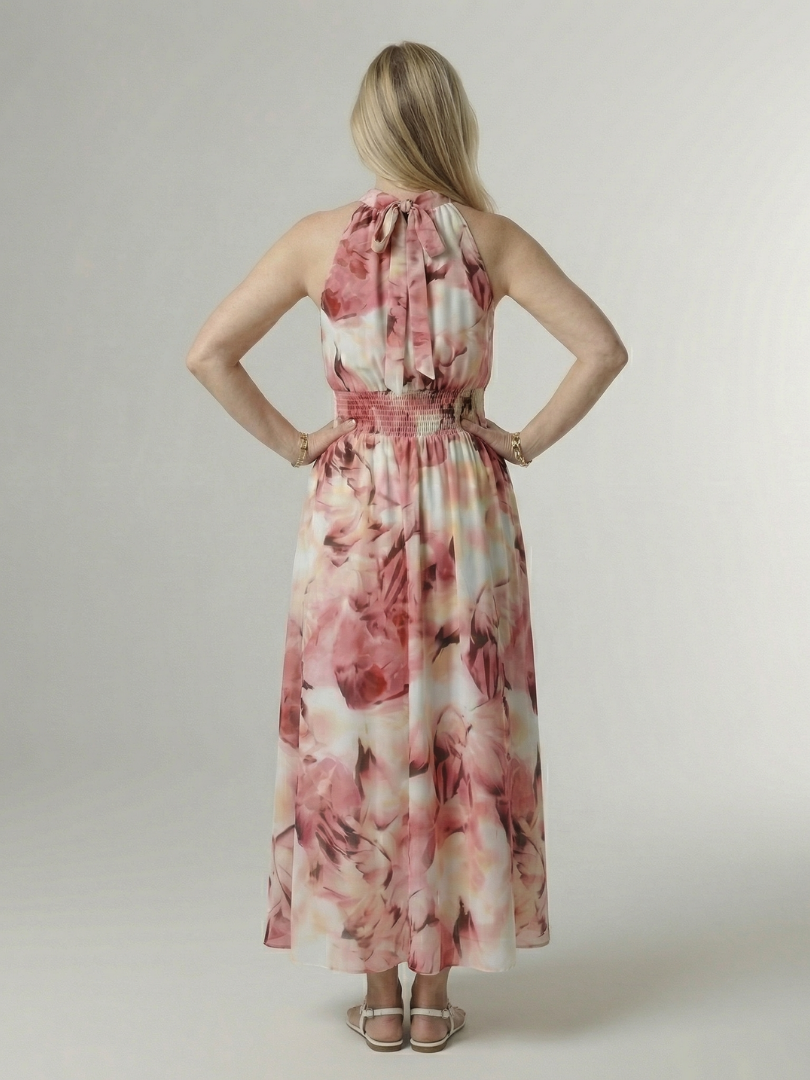 Sylin | Abito Midi con Scollo All'Americana