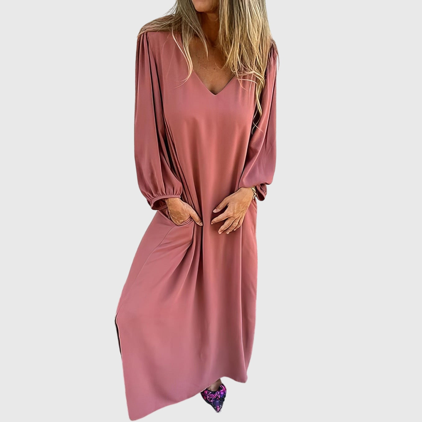 Carol™ - Vestito Boho Lungo con Tasche