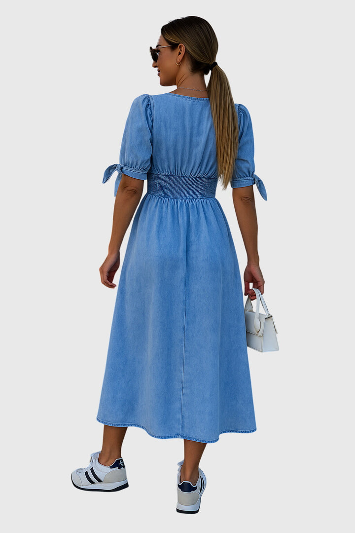 Jacqueline™ | Abito in Denim Elegante