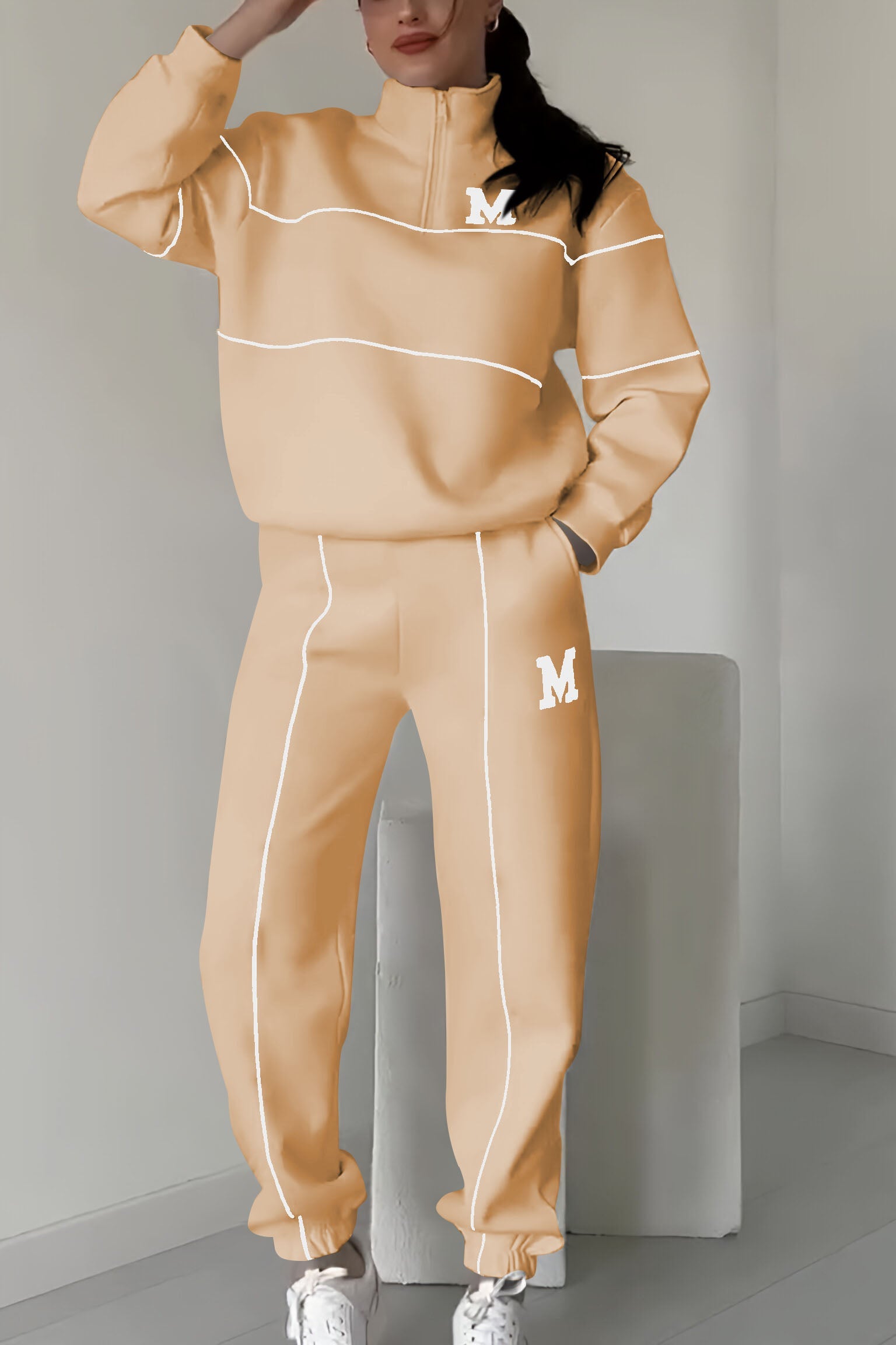 Thalynnae | Set Comodo di Maglione e Pantaloni