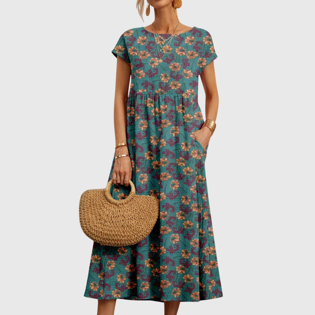Valencia™  | Abito Floreale Chic