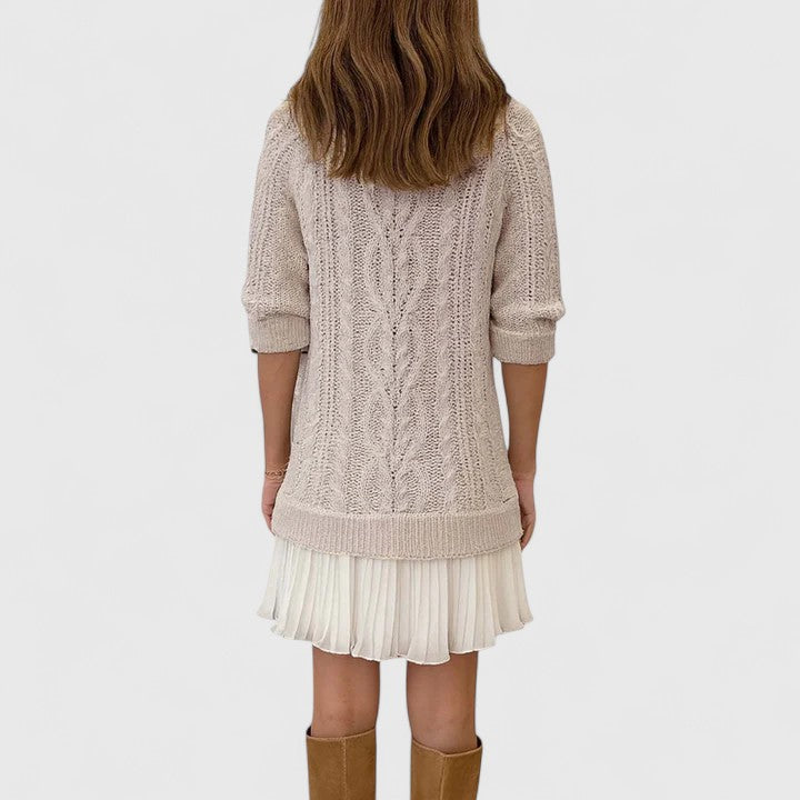 Ashlyndora | Abito Elegante in Maglia