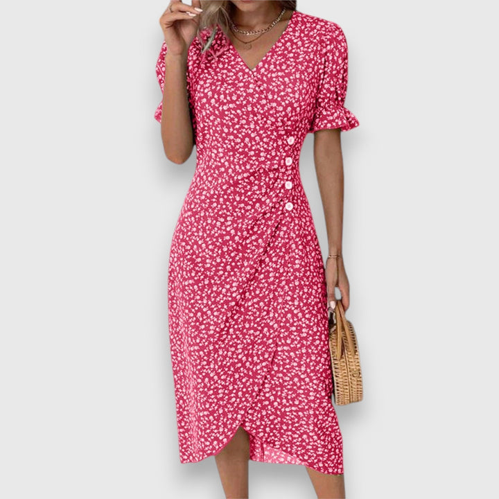 Tessina – Abito Floreale Elegante