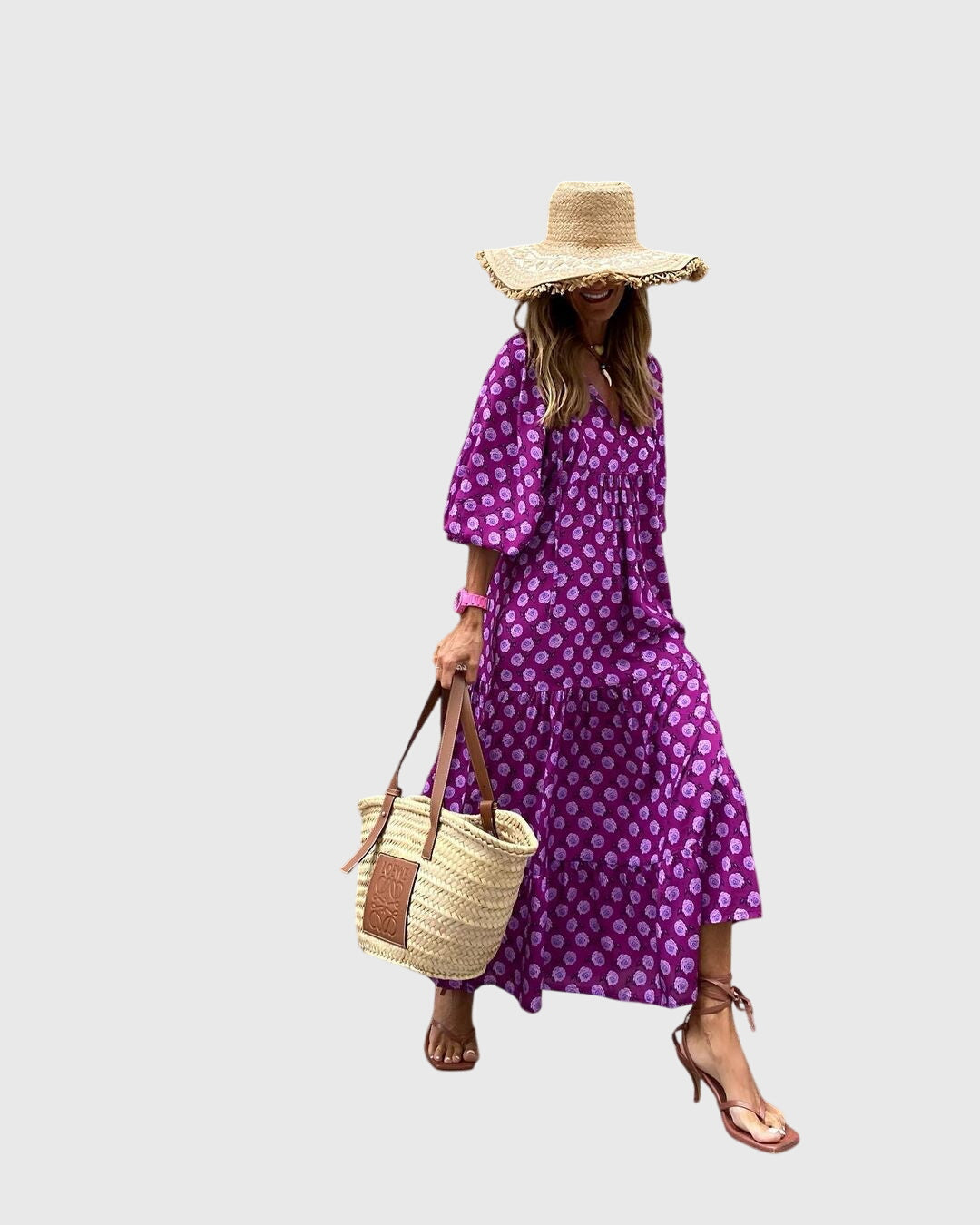 Sarah™ - Abito Maxi Boho