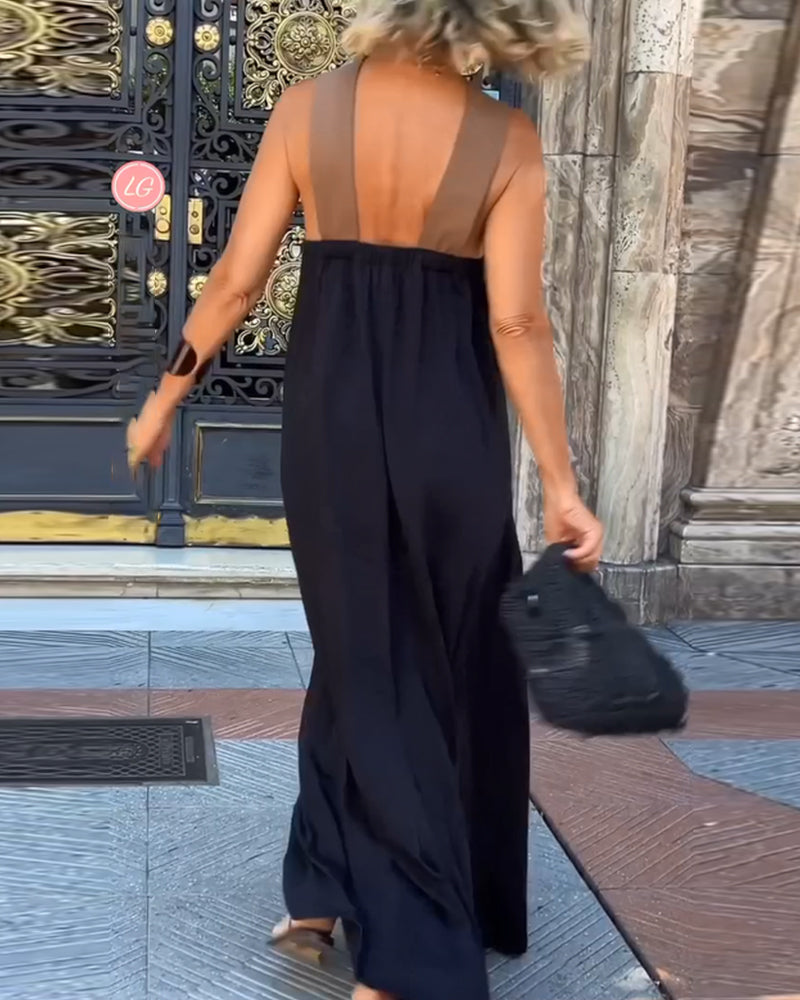 Morven | Abito Maxi Incrociato