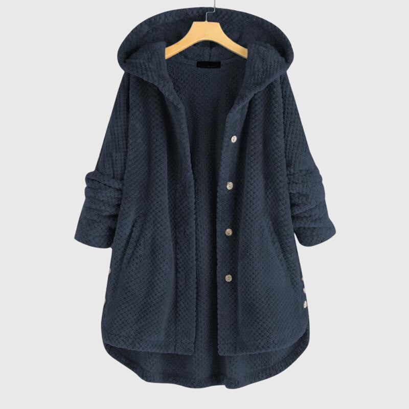 Franca™ - Giacca in Pile con Cappuccio