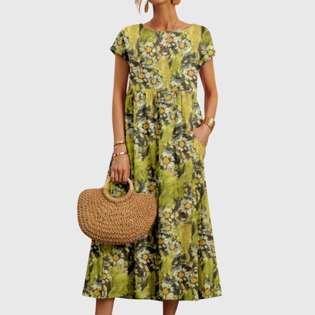 Valencia™  | Abito Floreale Chic