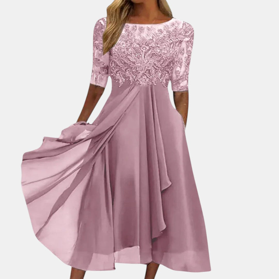 Arianna | Abito in Pizzo Eleganza Senza Tempo