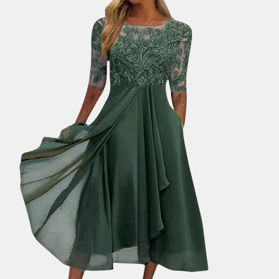 Arianna | Abito in Pizzo Eleganza Senza Tempo