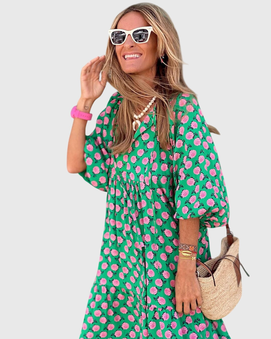 Sarah™ - Abito Maxi Boho