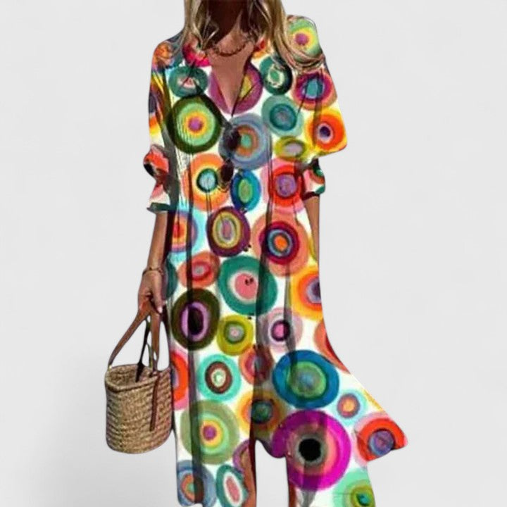 Paula | Abito Boho Elegante