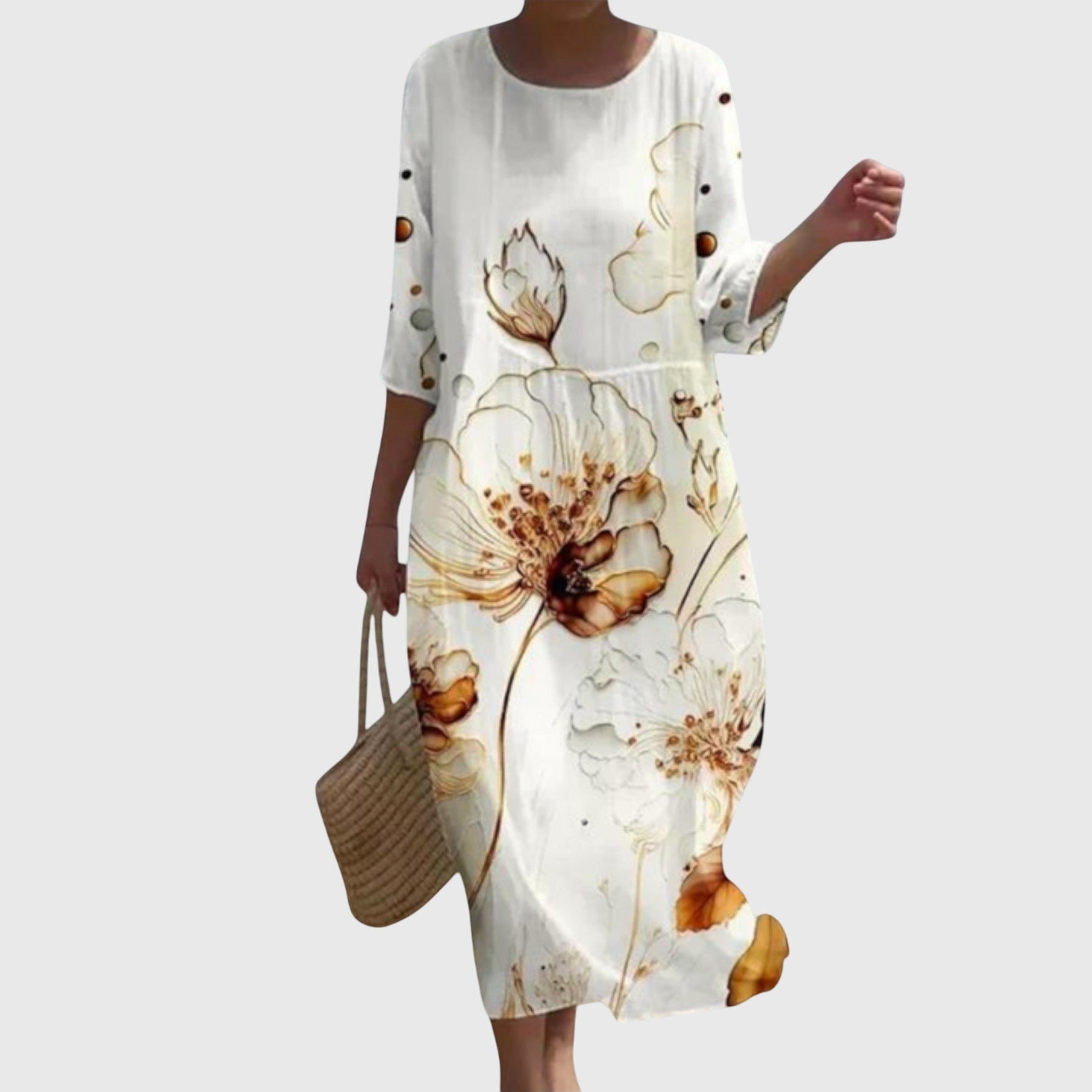 Hayley™ | Elegante Abito Maxi a Fiori