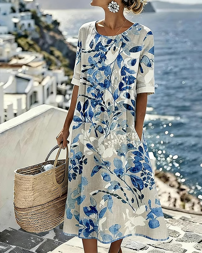 Anna | Abito Midi Stile d'Altri Tempi