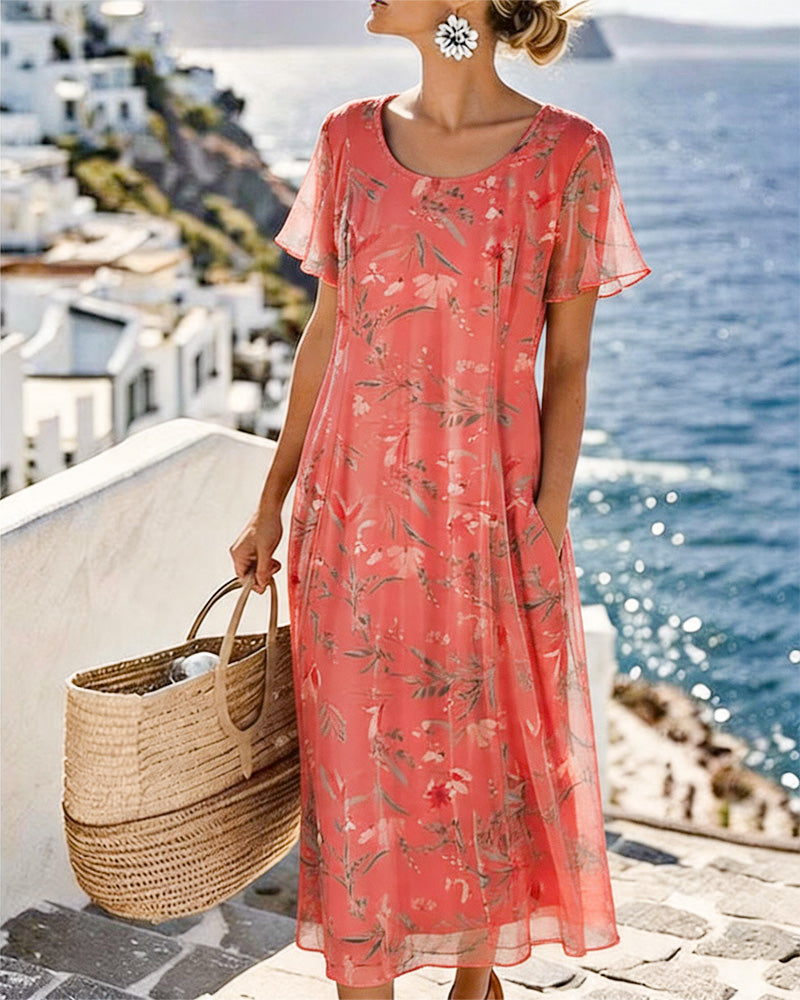 Maria | Abito Midi Eleganza Vintage