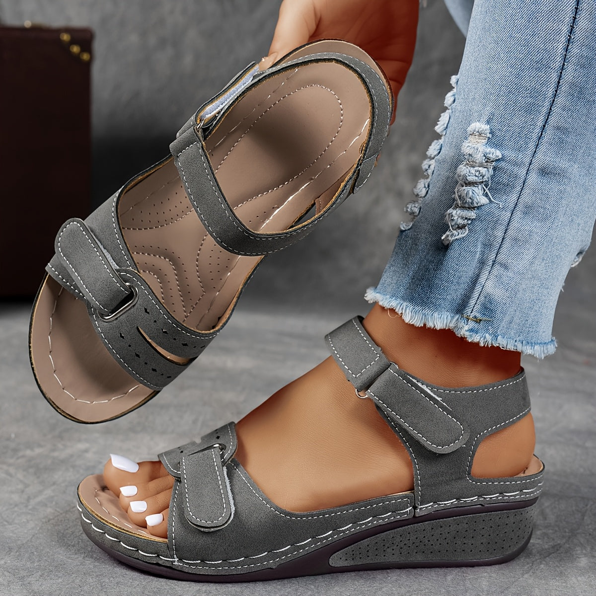 Laura™ – Sandali Eleganti per Piedi Sensibili