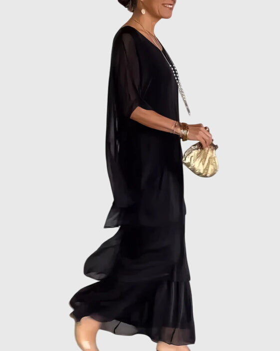 Susan™ | Abito Elegante Lungo e Fluente