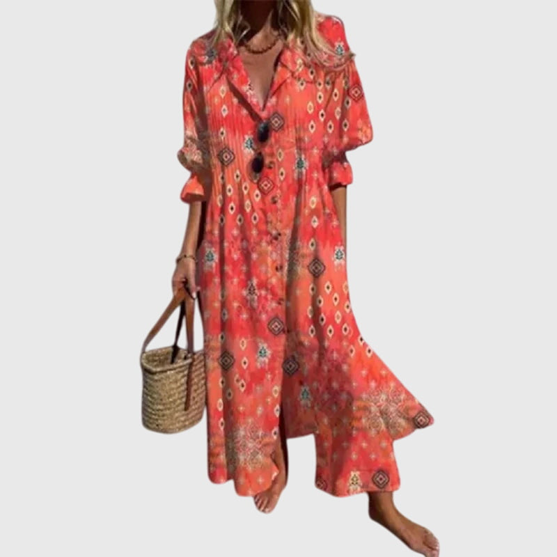 Zariah | Elegante Vestito Bohemien
