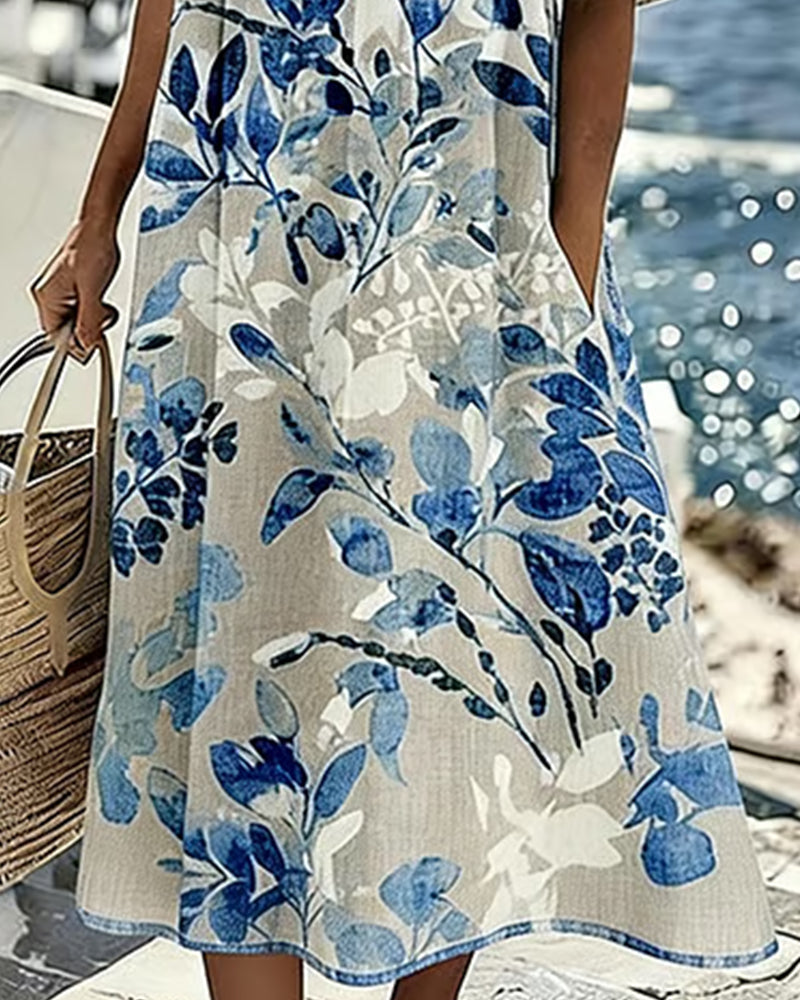 Anna | Abito Midi Stile d'Altri Tempi