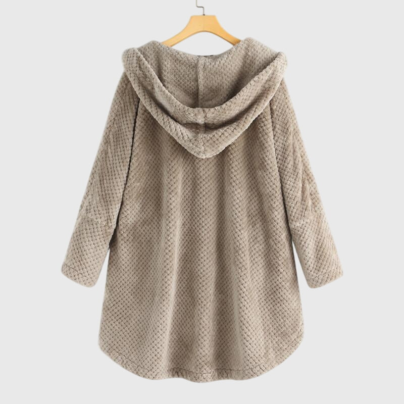 Franca™ - Giacca in Pile con Cappuccio
