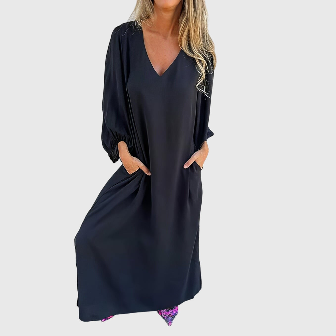 Carol™ - Vestito Boho Lungo con Tasche