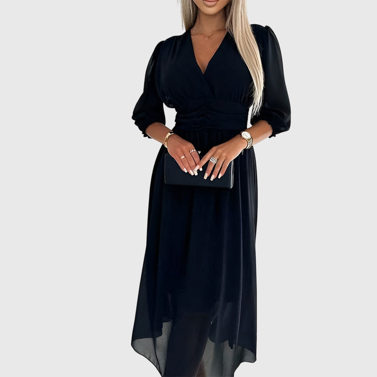 Chloe™ | Abito in Chiffon Setoso Leggero