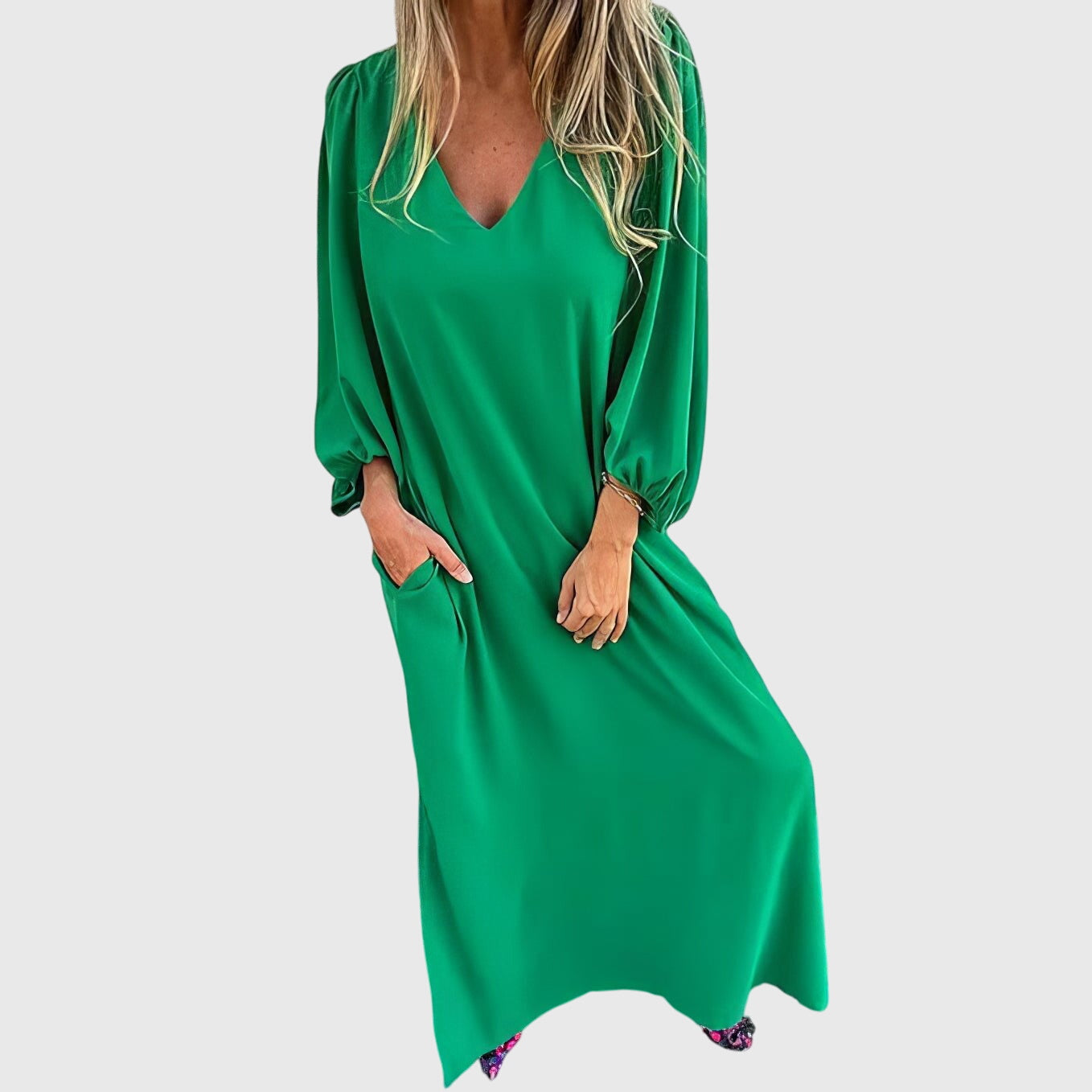 Carol™ - Vestito Boho Lungo con Tasche