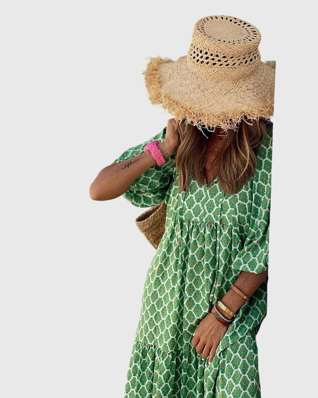Sarah™ - Abito Maxi Boho