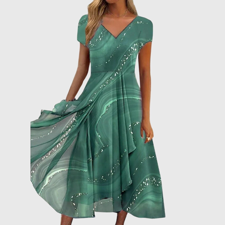 Aubrielle™ | Abito Midi Fluttuante
