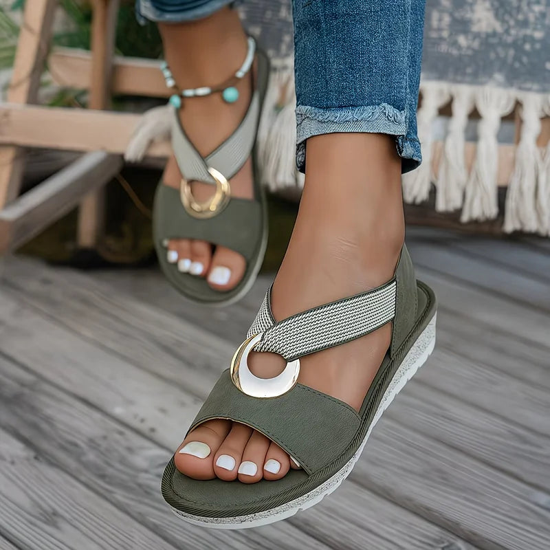 Olivia | Sandali Comfort Natura