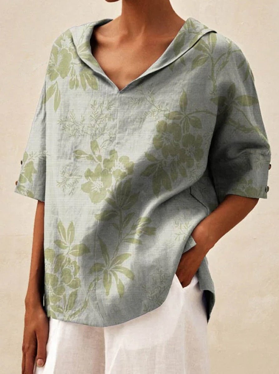 Andrea | Top leggero floreale estivo