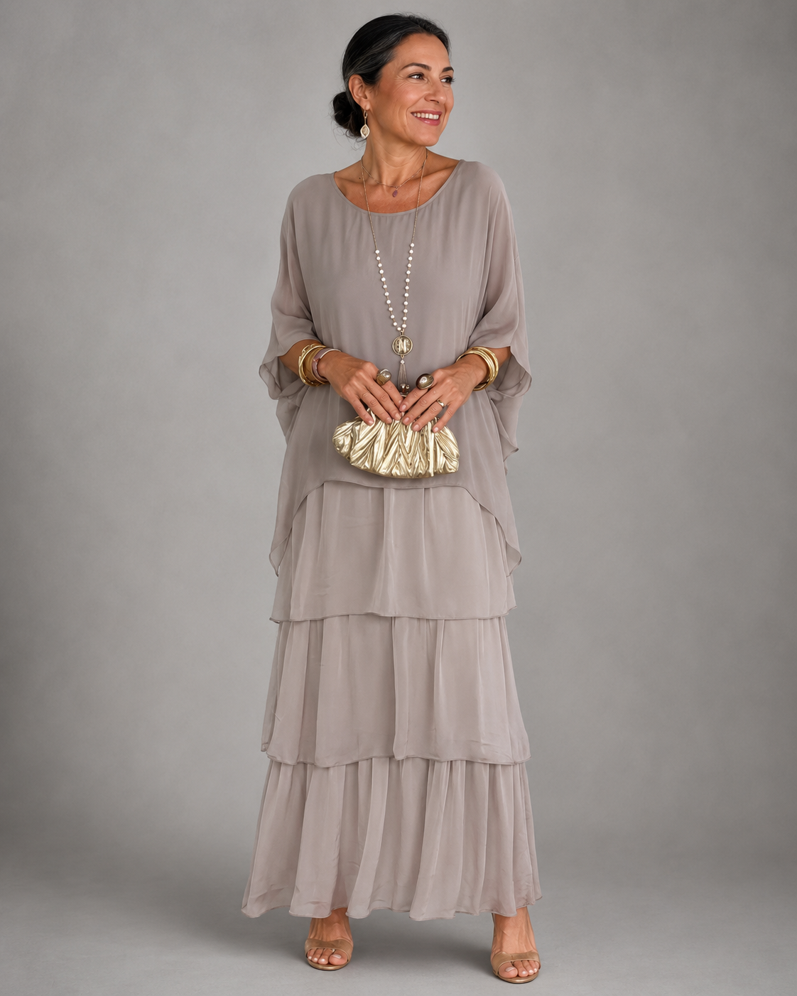 Matilda | Elegante Maxi Dress Fluttuante