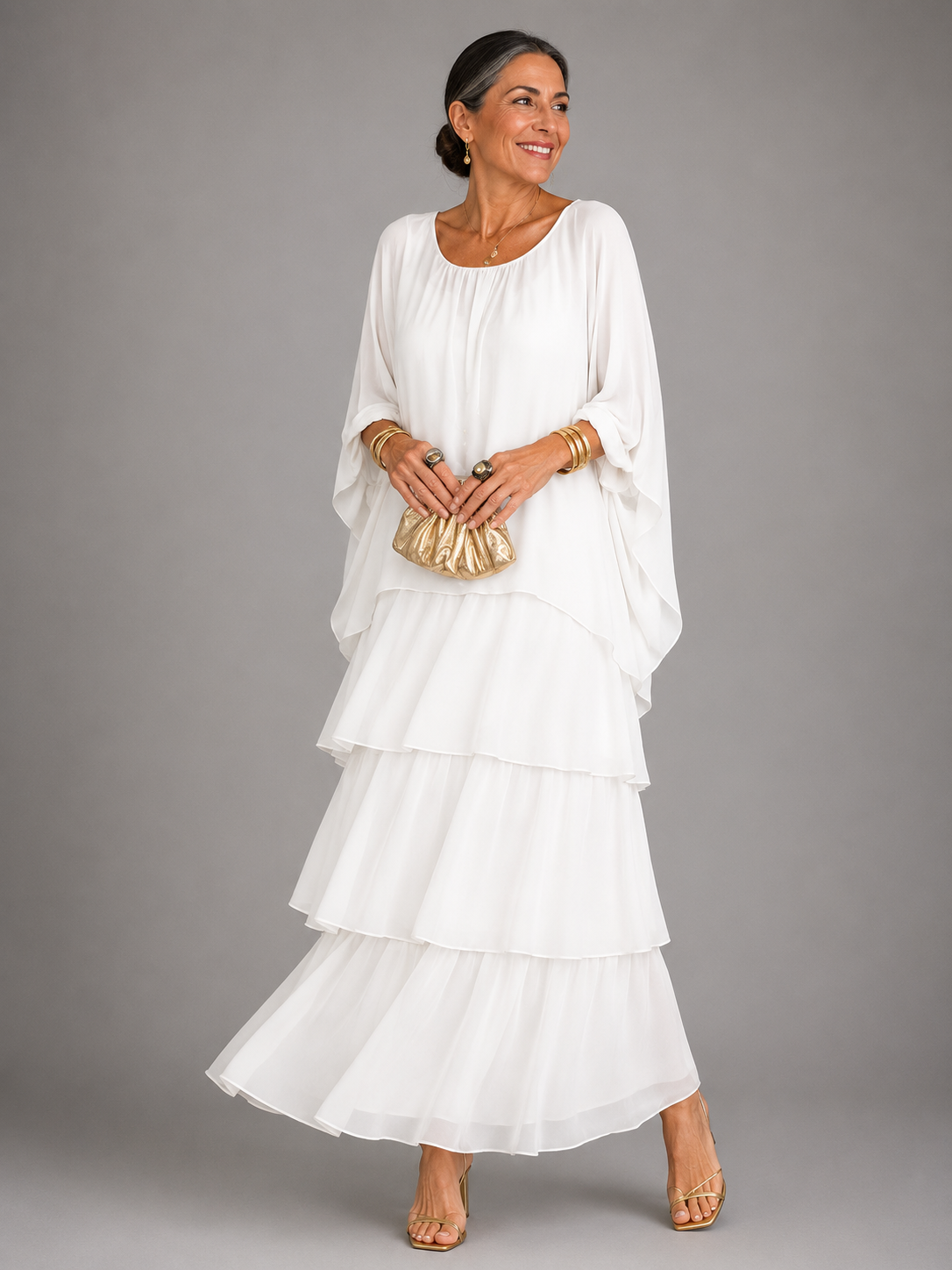 Matilda | Elegante Maxi Dress Fluttuante