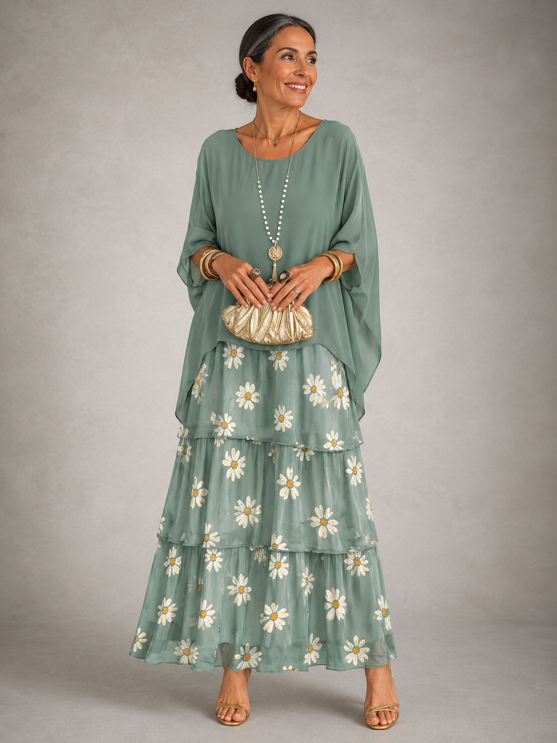 Matilda | Elegante Maxi Dress Fluttuante