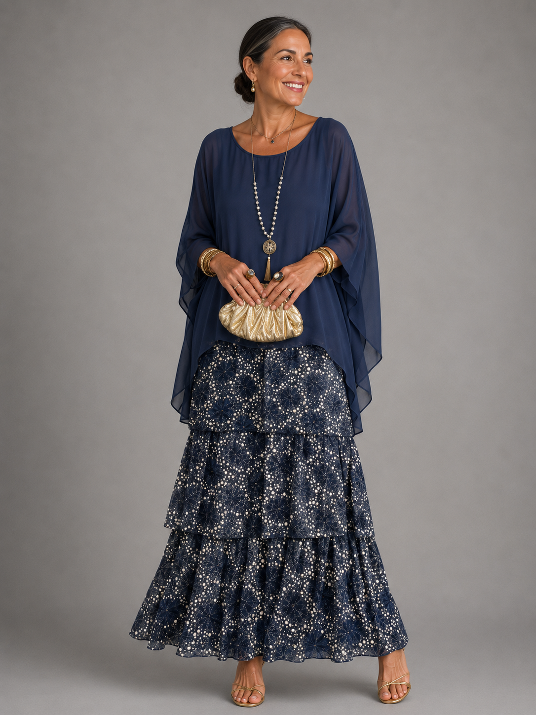 Matilda | Elegante Maxi Dress Fluttuante