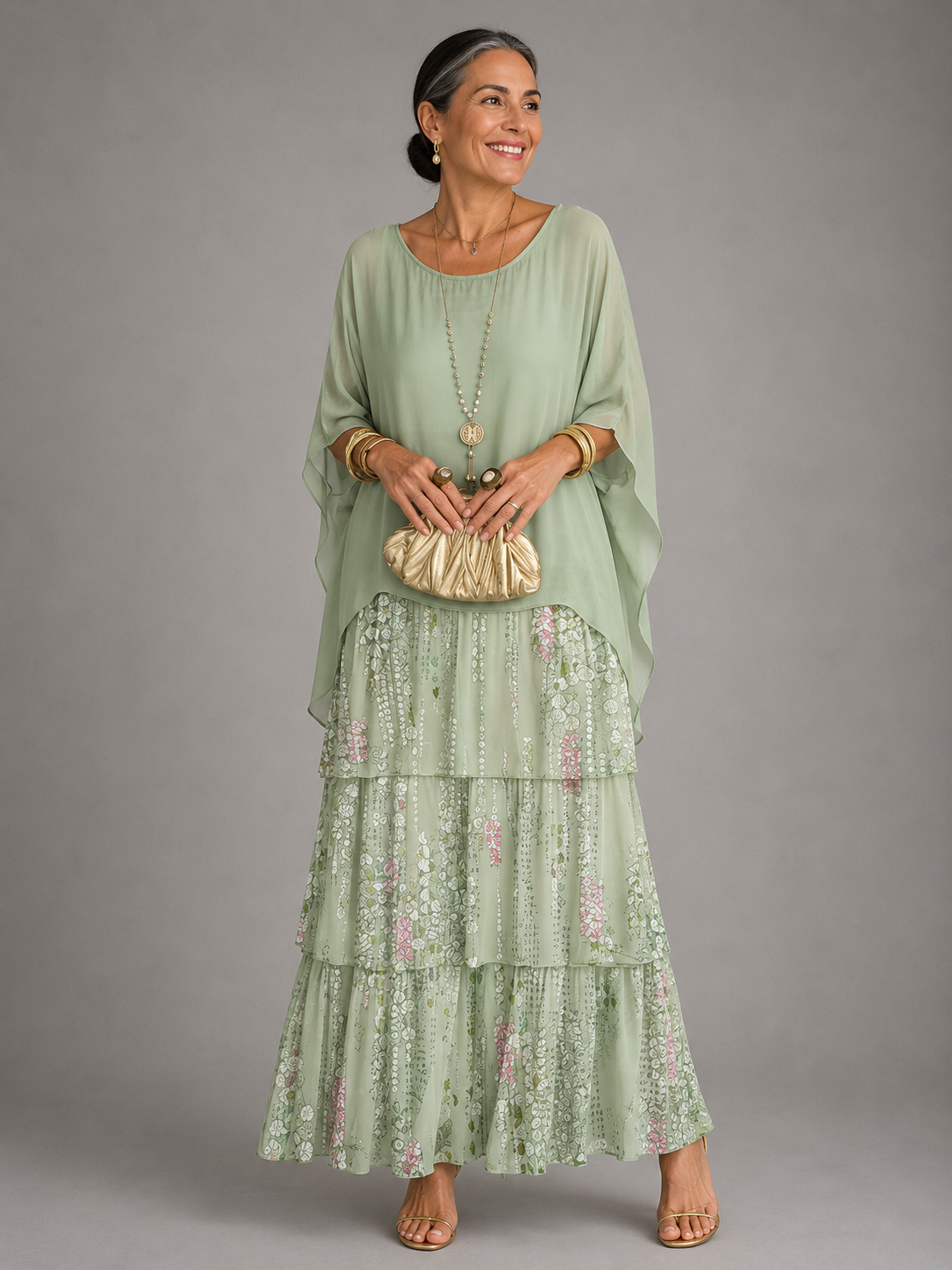 Matilda | Elegante Maxi Dress Fluttuante