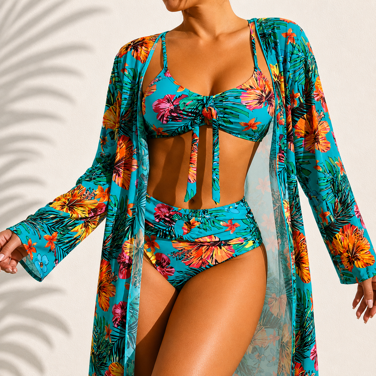 Giada Roma | Bikini 3 Pezzi Elegante Tropicale Marie