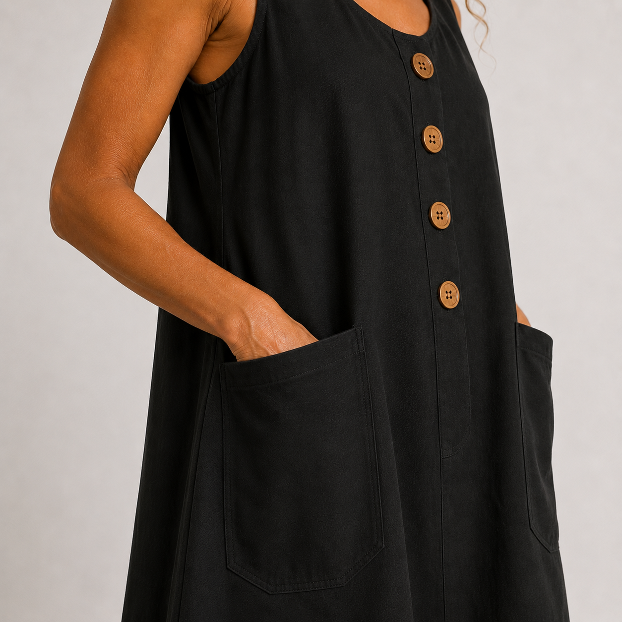 Maud - Abito in cotone e lino