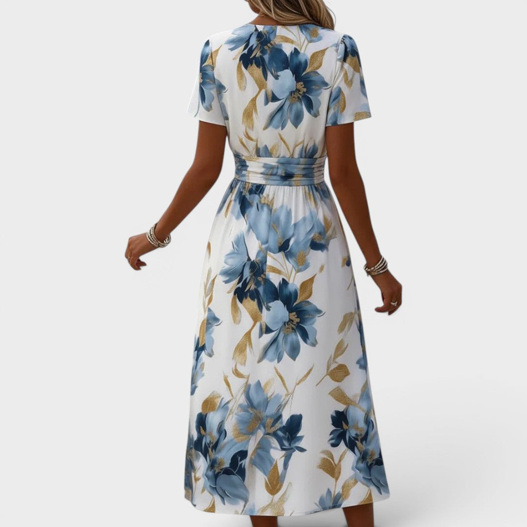 Valentina | Abito Midi Floreale Elegante