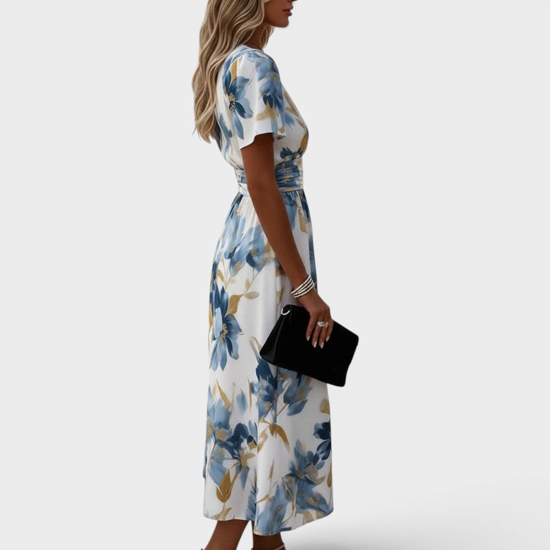 Valentina | Abito Midi Floreale Elegante
