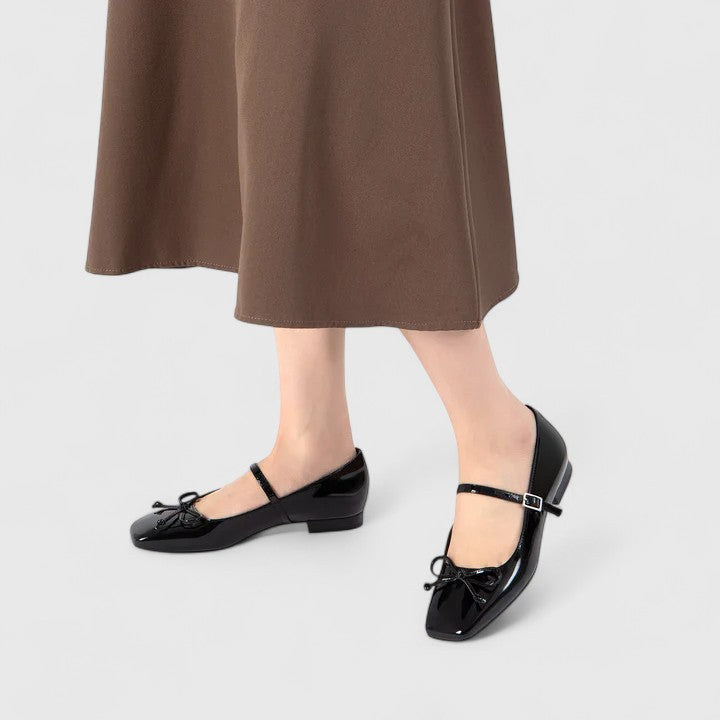 Rozalina | Scarpe Ballerine Ortopediche con Punta Quadrata